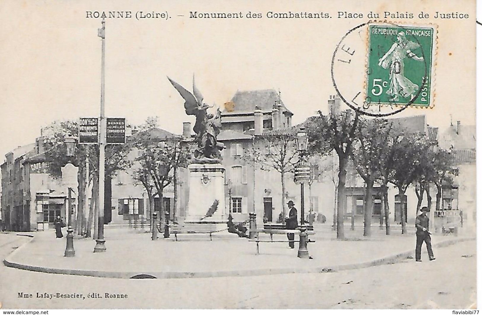 ROANNE - ( 42 ) -    Monument Des Combattants - Roanne