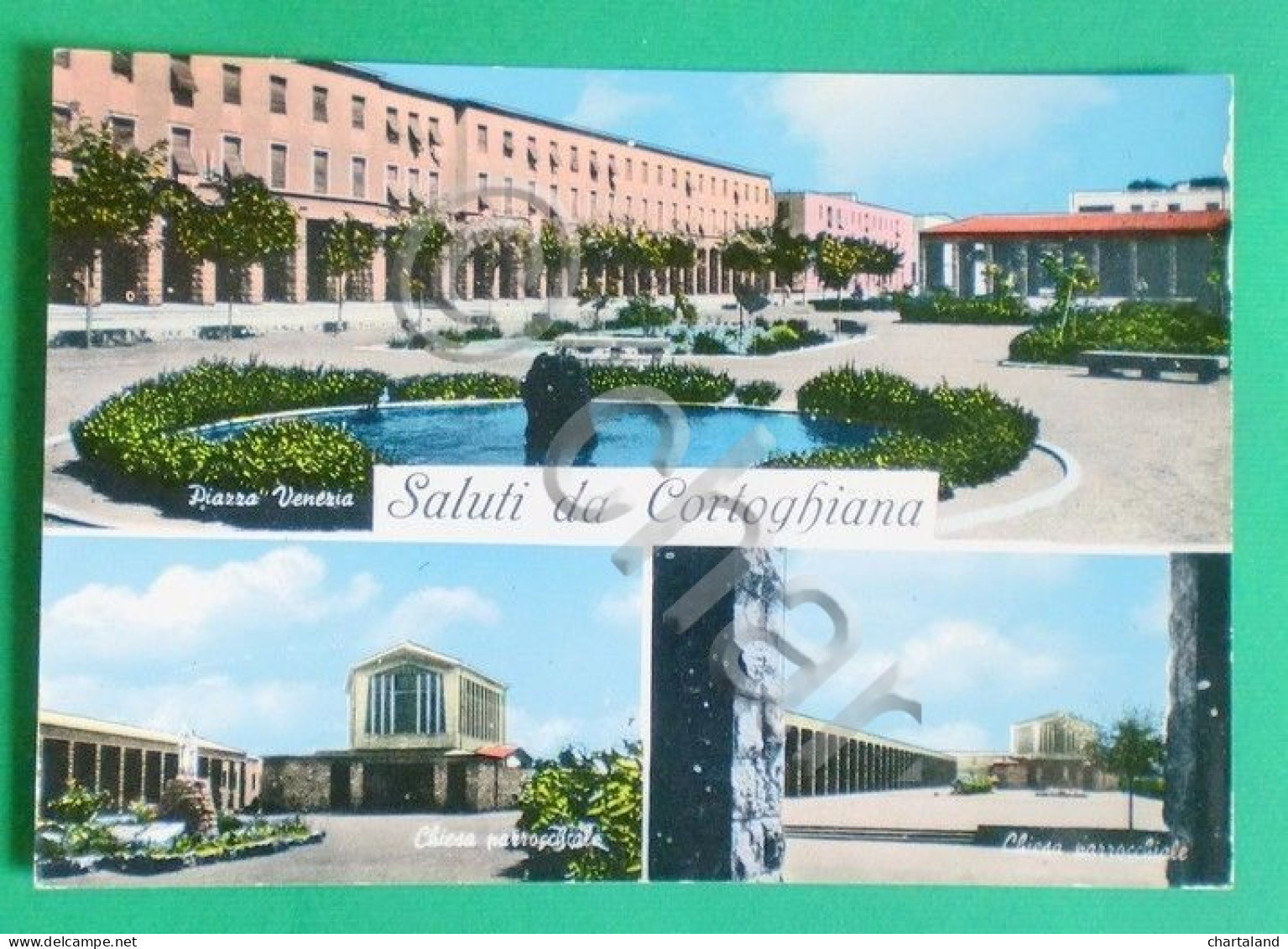 Cartolina Saluti Da Cortoghiana - 1961 - Cagliari