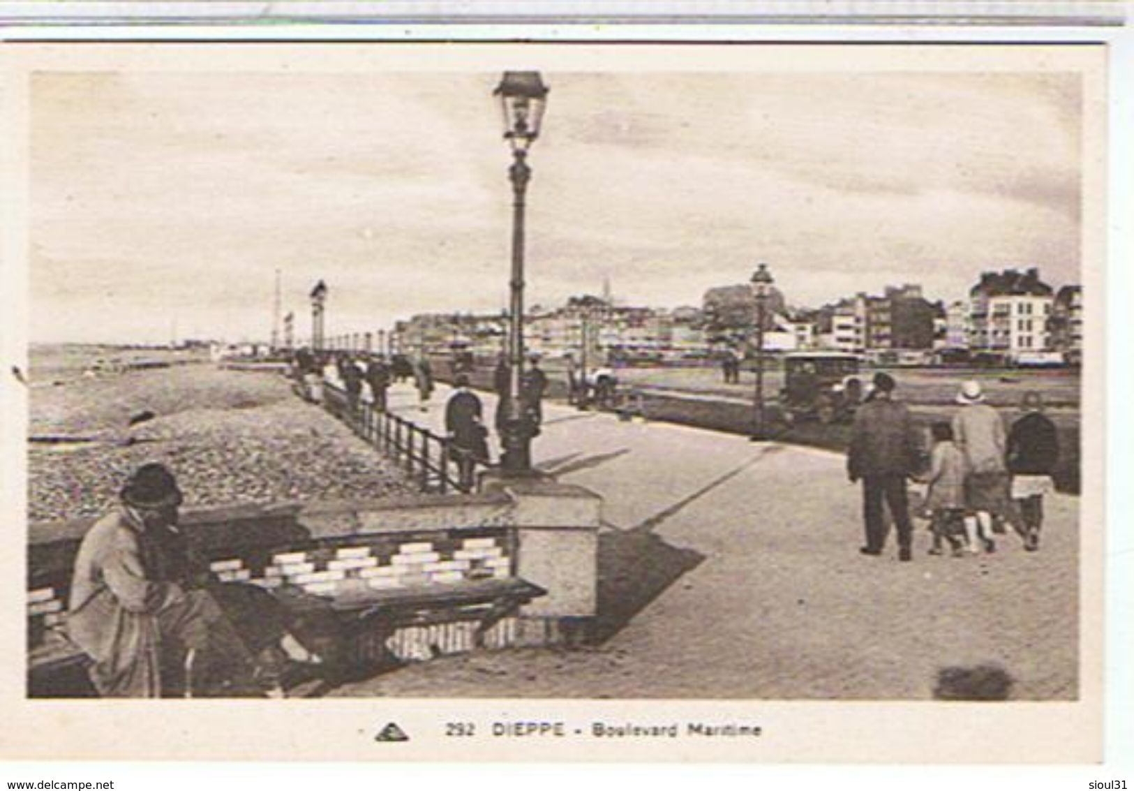 76..DIEPPE     BOULEVARD  MARITIME   TT708 - Dieppe