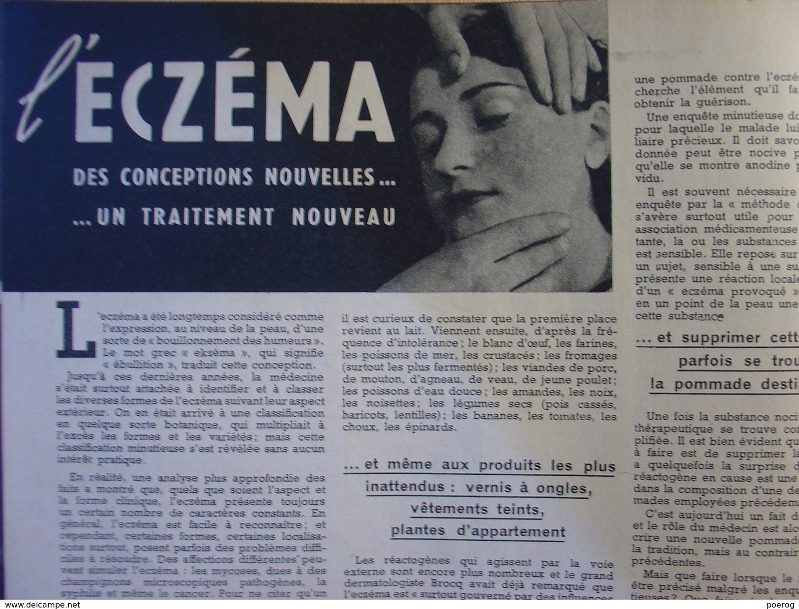 GUERIR N°186 De JUIN 1951 - REVUE MEDICALE - VIE SEXUELLE ECZEMA MIGRAINES APOPLEXIE YAOURT DETECTEUR DE MENSONGES - Médecine & Santé