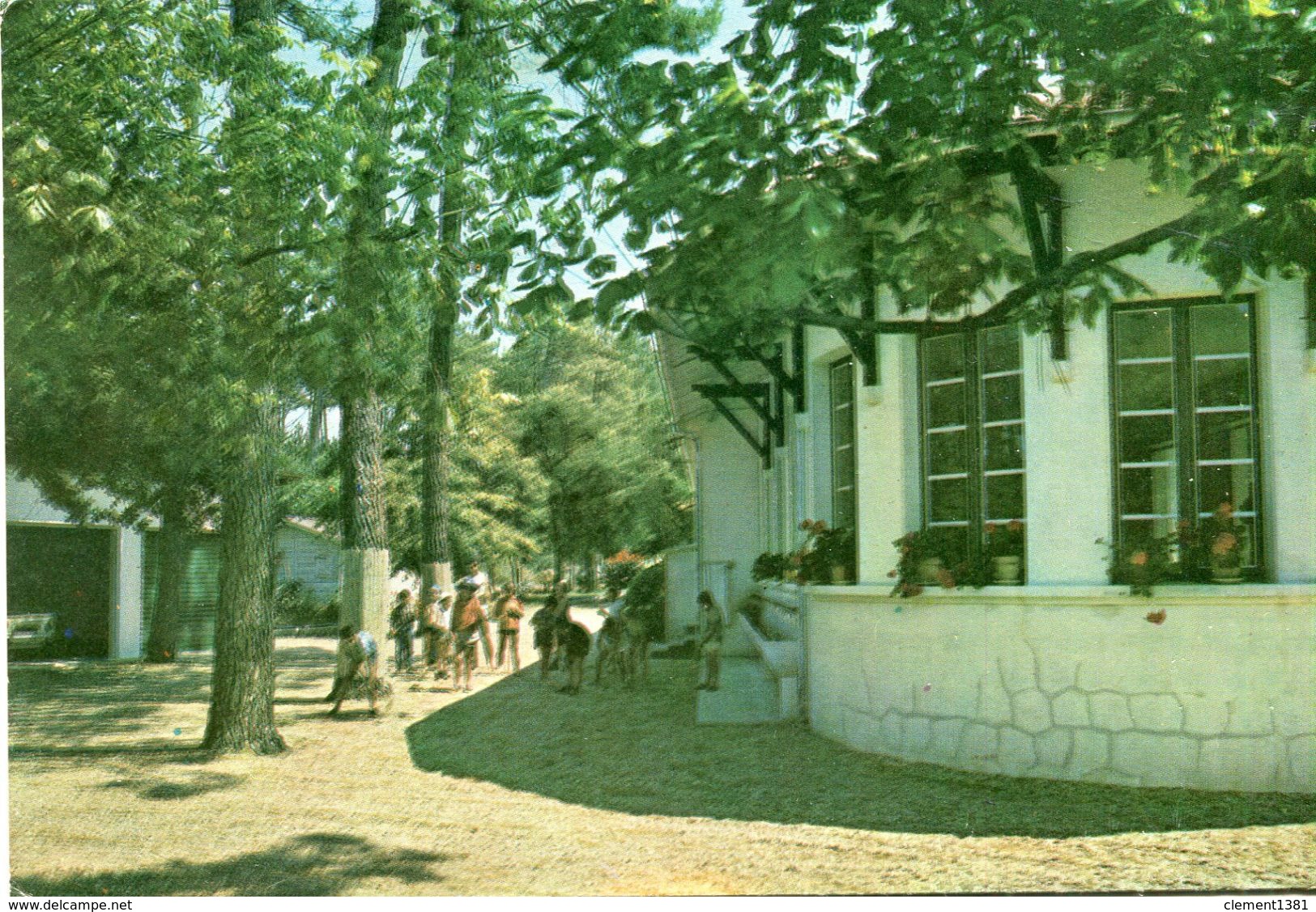 Capbreton Colonie De Vacances De L'amicale Laique De Nerac Circulee En 1971 - Capbreton