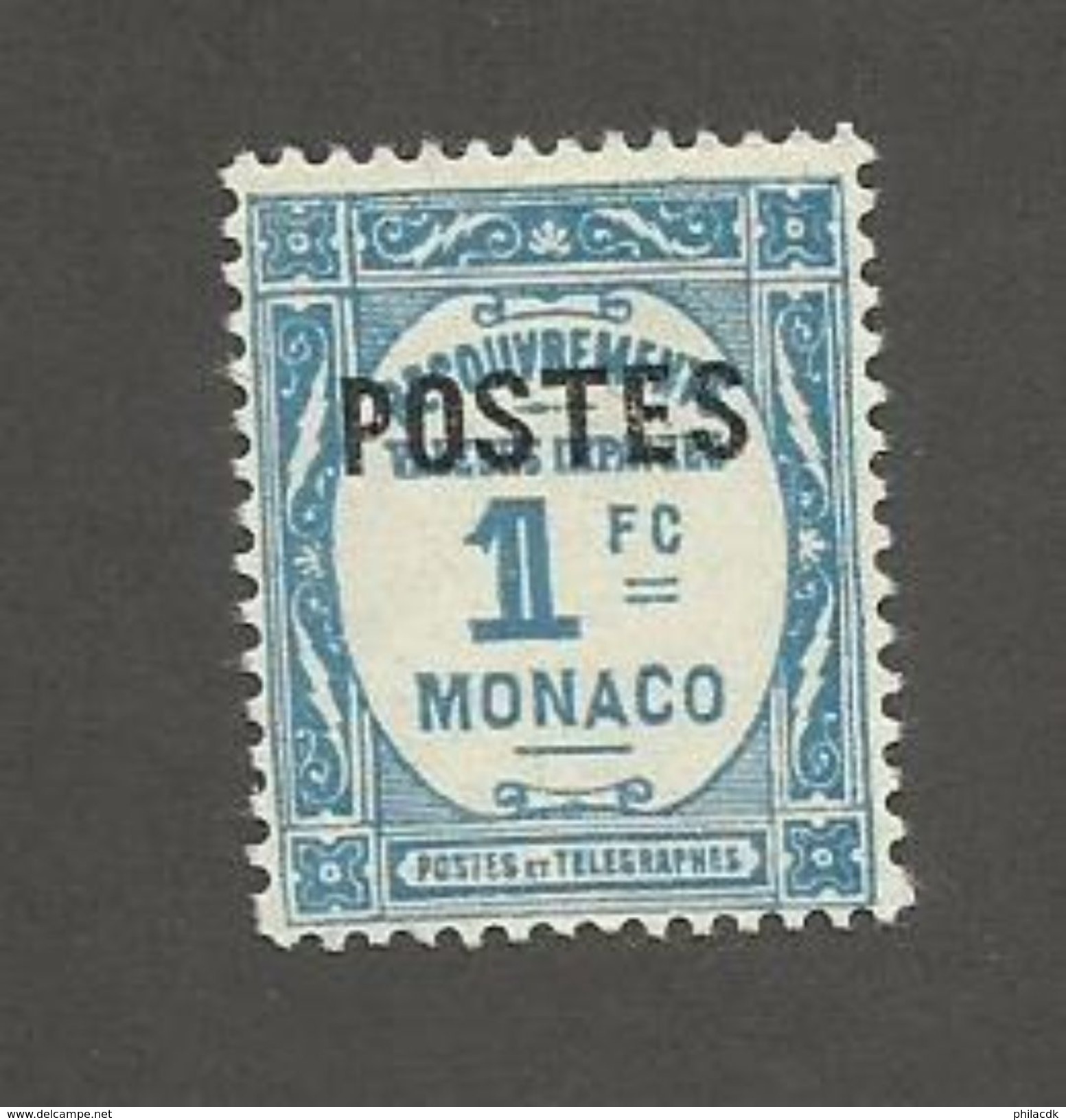 MONACO - N°YT 150 NEUF* AVEC CHARNIERE - COTE YT : 9.50&euro; - 1937 - Neufs