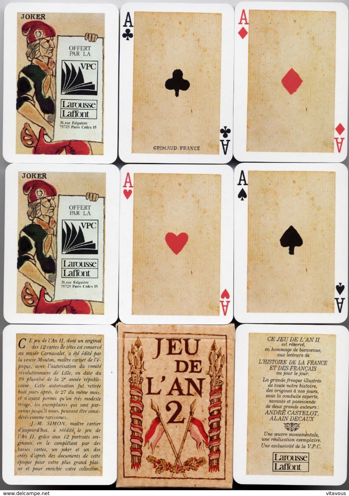 Jeu De  L'an 2 - 54 Cartes à Jouer - 54 Cards