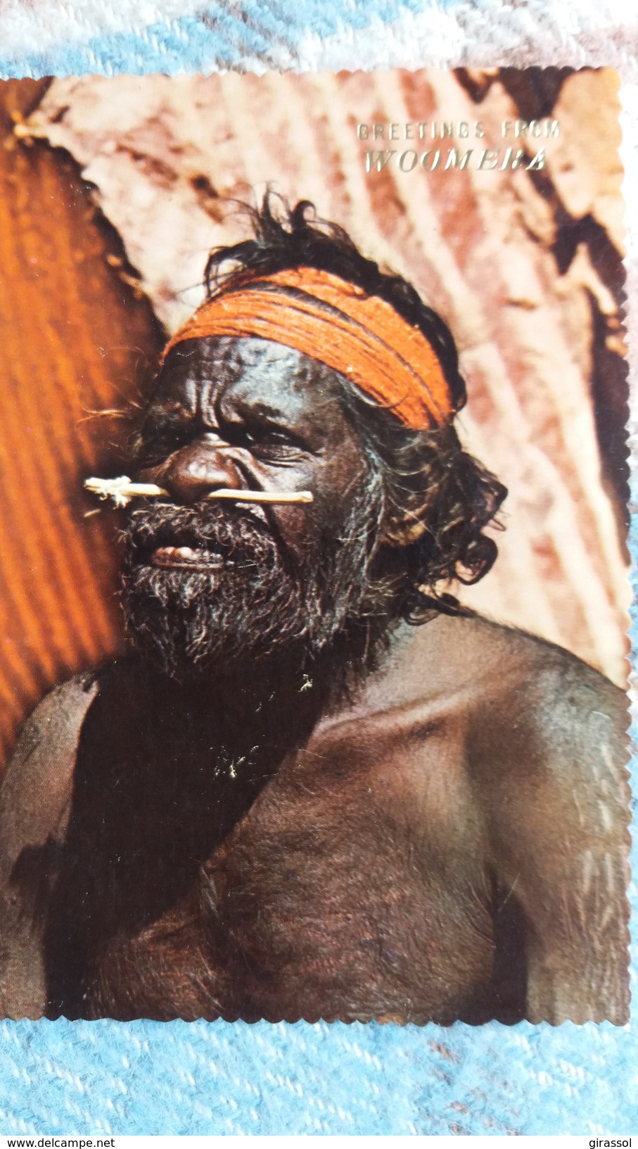 CPSM AUSTRALIE AUSTRALIAN ABORIGINAL TRIBESMAN NORTHERN TERRITORY - Non Classés