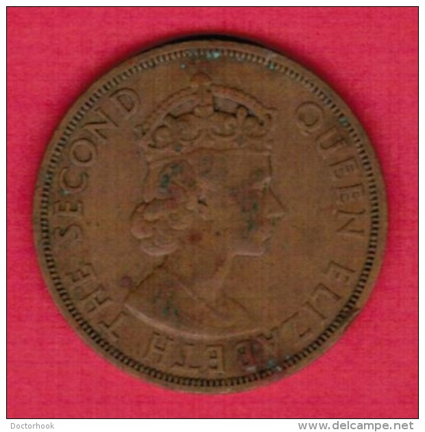 BRITISH CARIBBEAN TERRITORIES   2 CENTS 1965 (KM # 3) - British Caribbean Territories