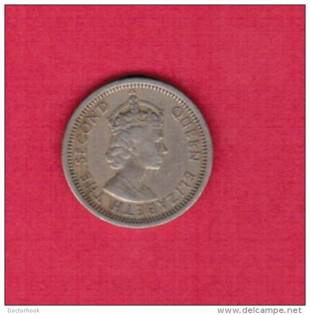 BRITISH CARIBBEAN TERRITORIES   10 CENTS 1956 (KM # 5) - Britse Caribische Gebieden