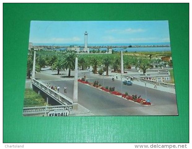 Cartolina San Benedetto Del Tronto - Ponte Albula E Il Porto 1961 - Ascoli Piceno