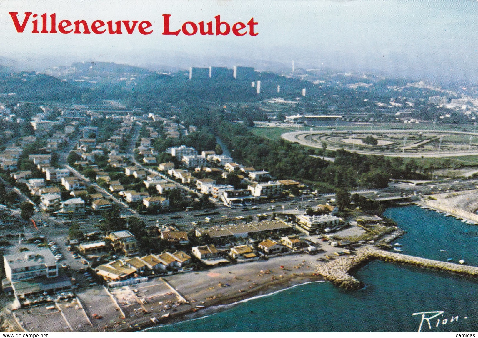 VILLENEUVE-LOUBET : Les BOUCHES DU LOUP, L'HIPPODROME - Autres & Non Classés