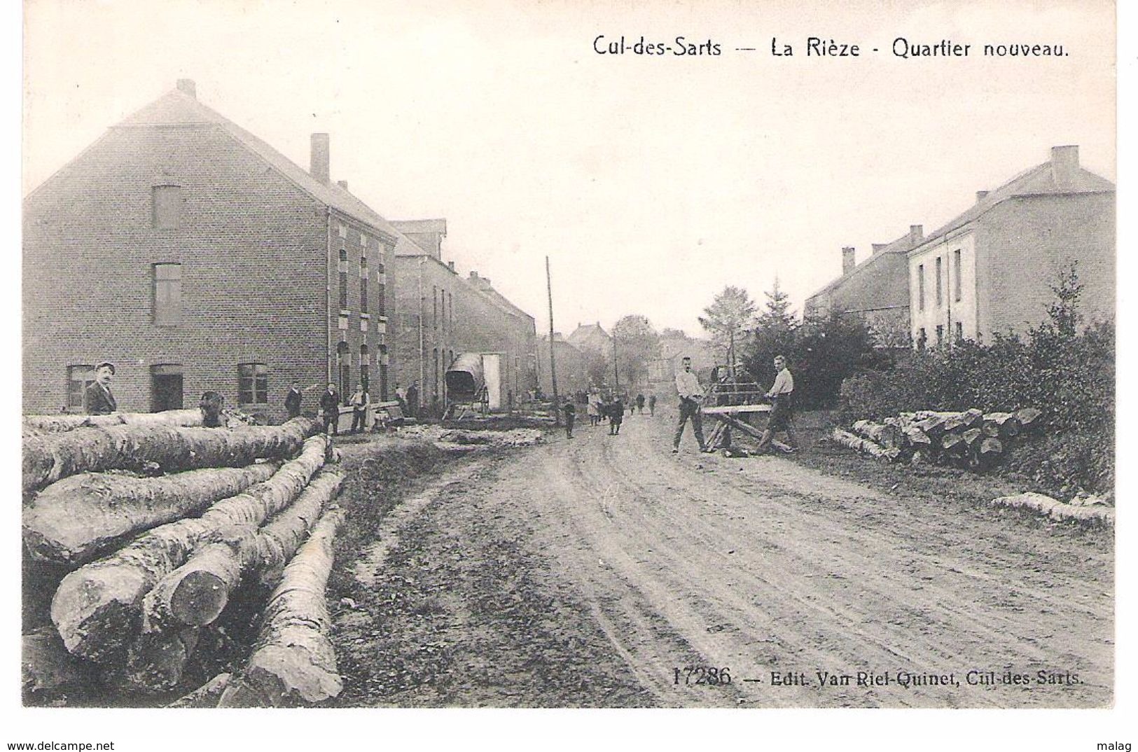 Cul-des-Sarts  La Rièze  Quartier Nouveau - Cul-des-Sarts