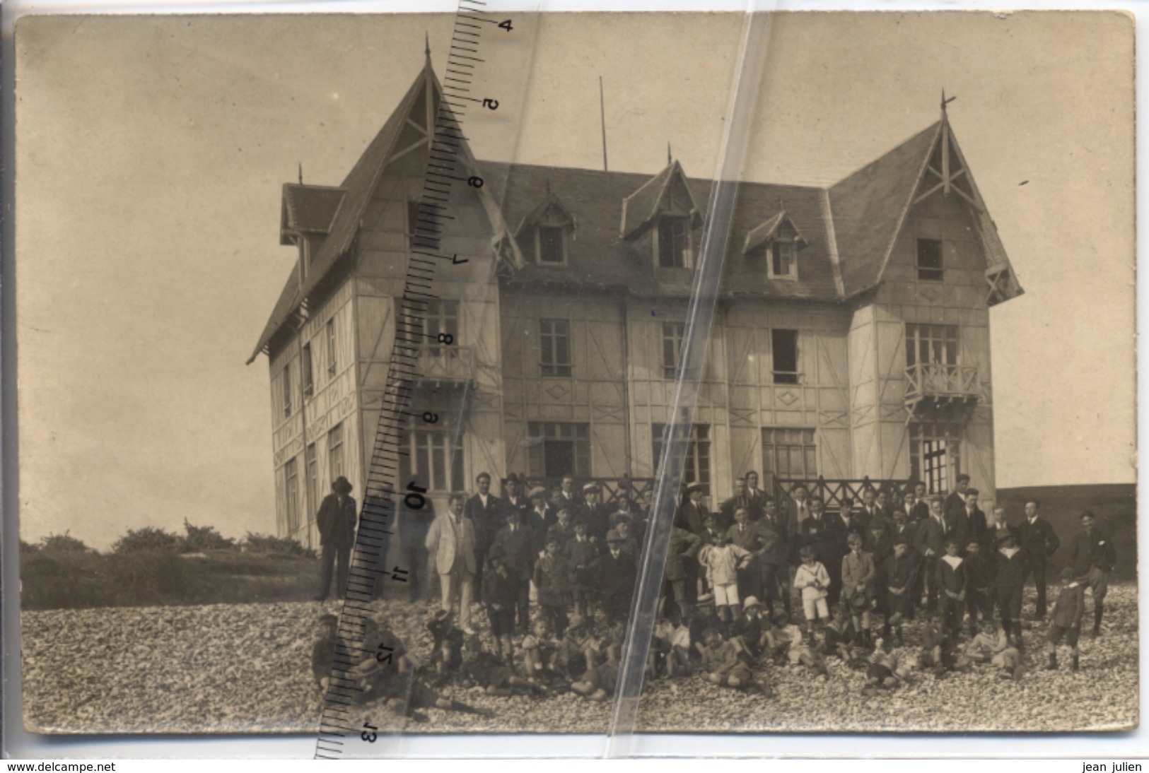 CARTE PHOTO  - A  Identifier -  Ecole De Garçons - Sortie Scolaire - Photos