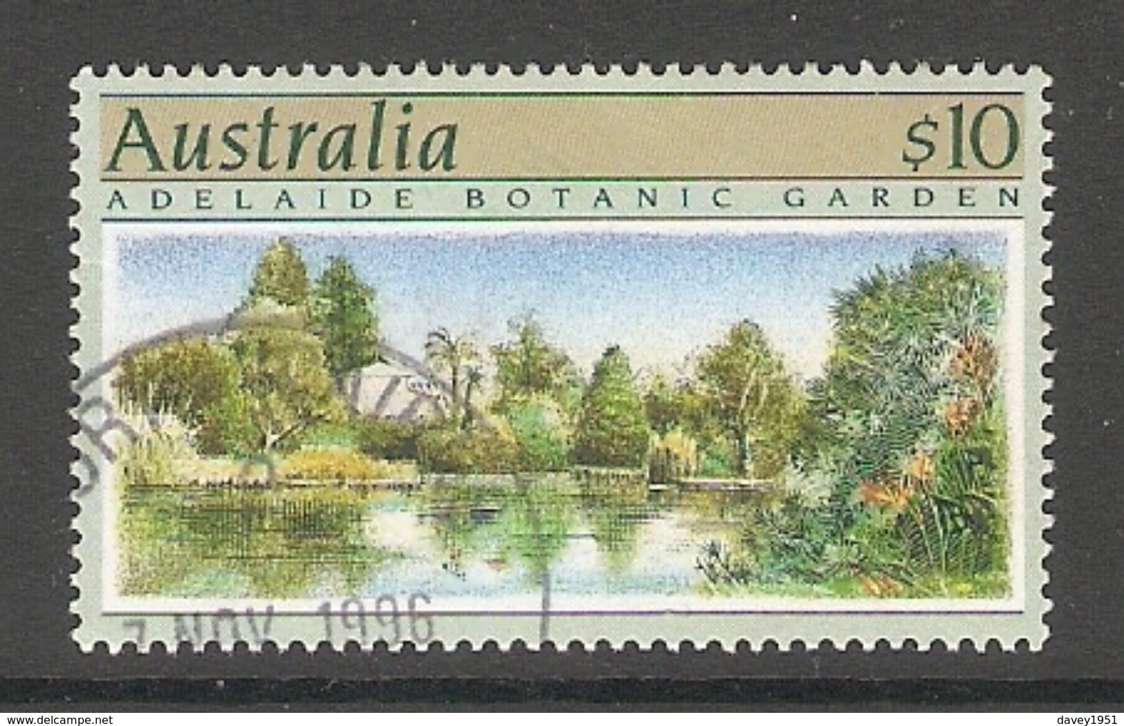 005121 Australia 1989 $10 FU - Used Stamps