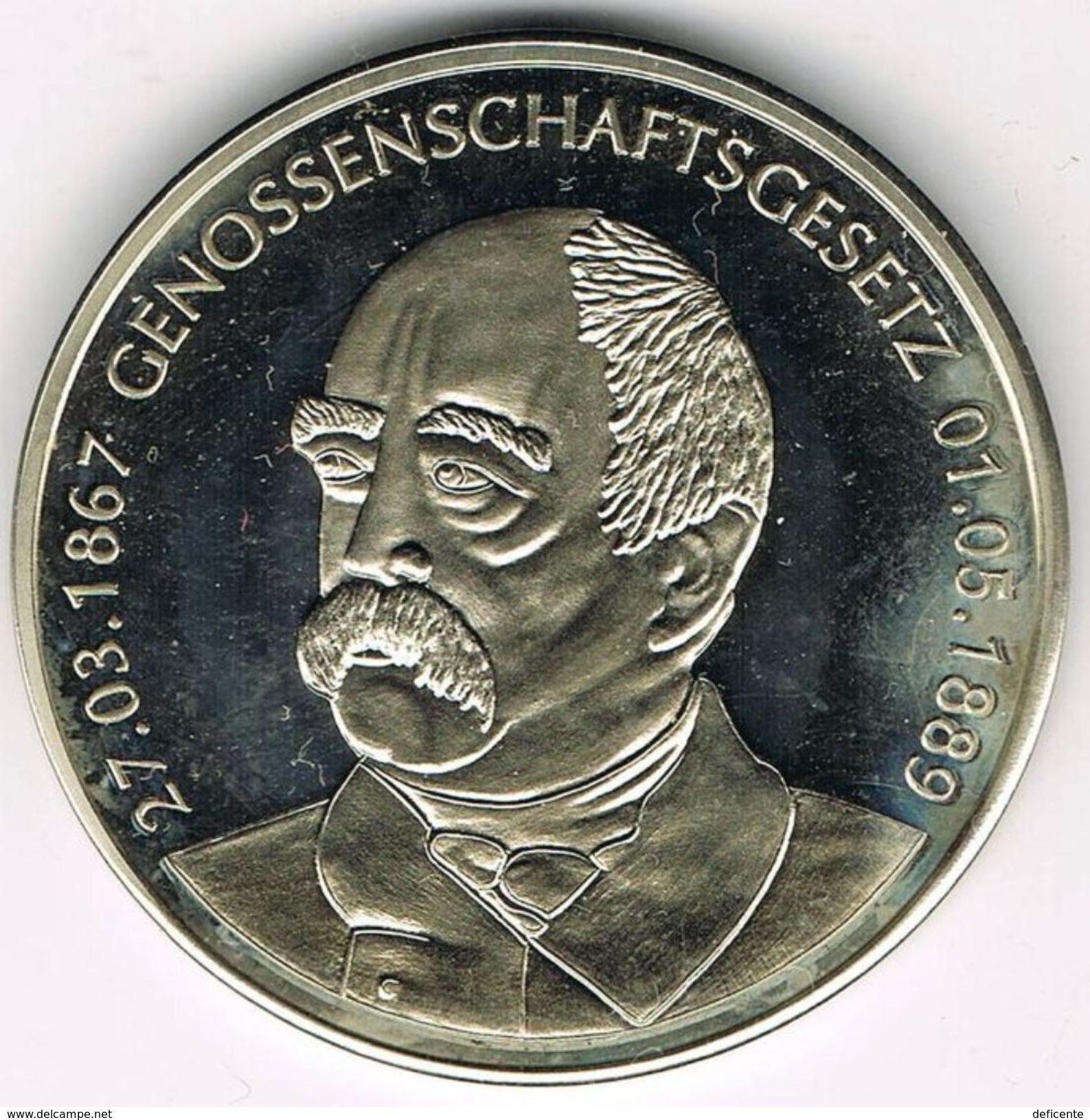 Beatiful Big Germany Medal Otto Von Bismarck 2008. German Empire, Reich, Iron Chancellor. - Royaux/De Noblesse