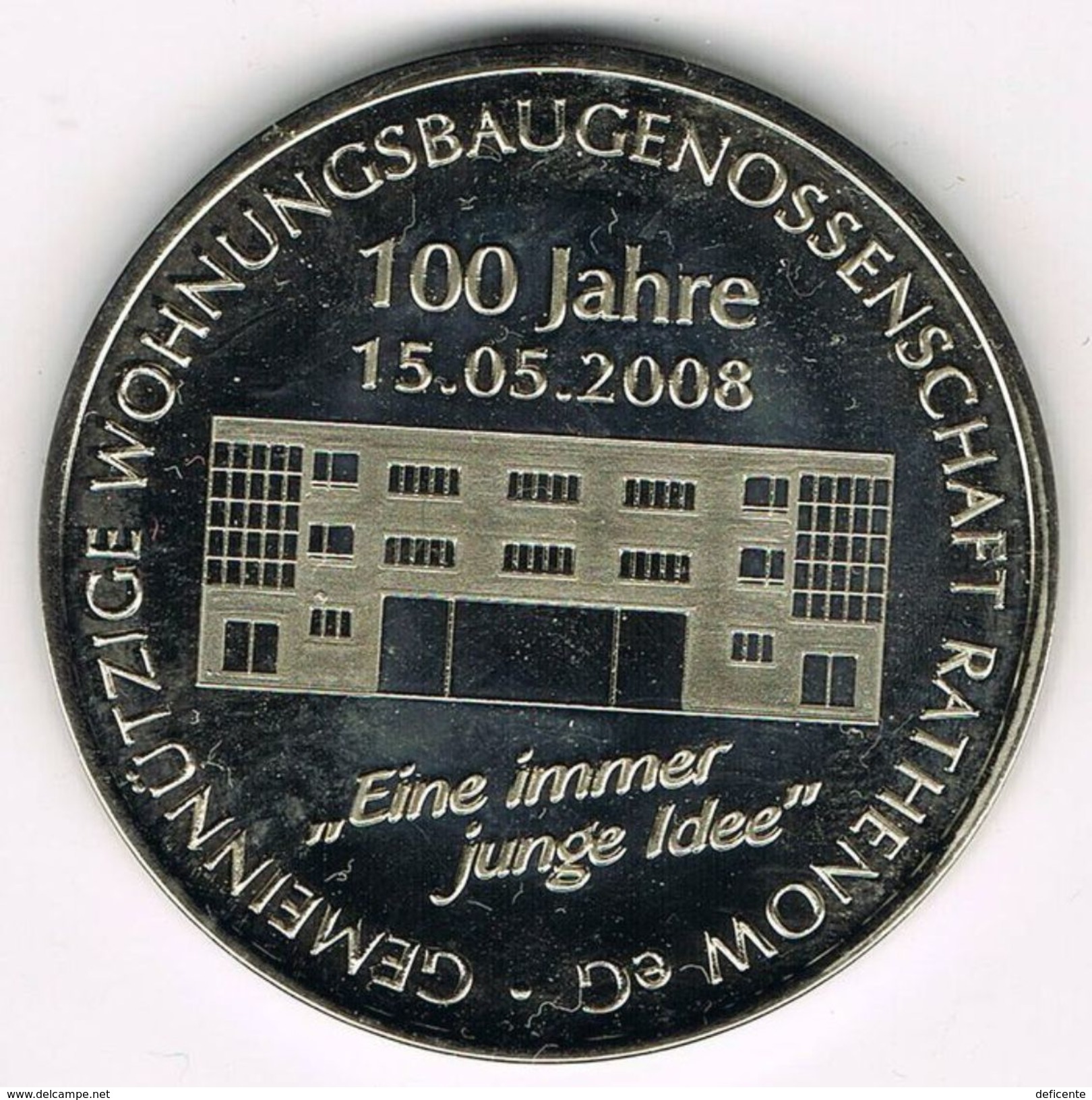 Beatiful Big Germany Medal Otto Von Bismarck 2008. German Empire, Reich, Iron Chancellor. - Royaux/De Noblesse