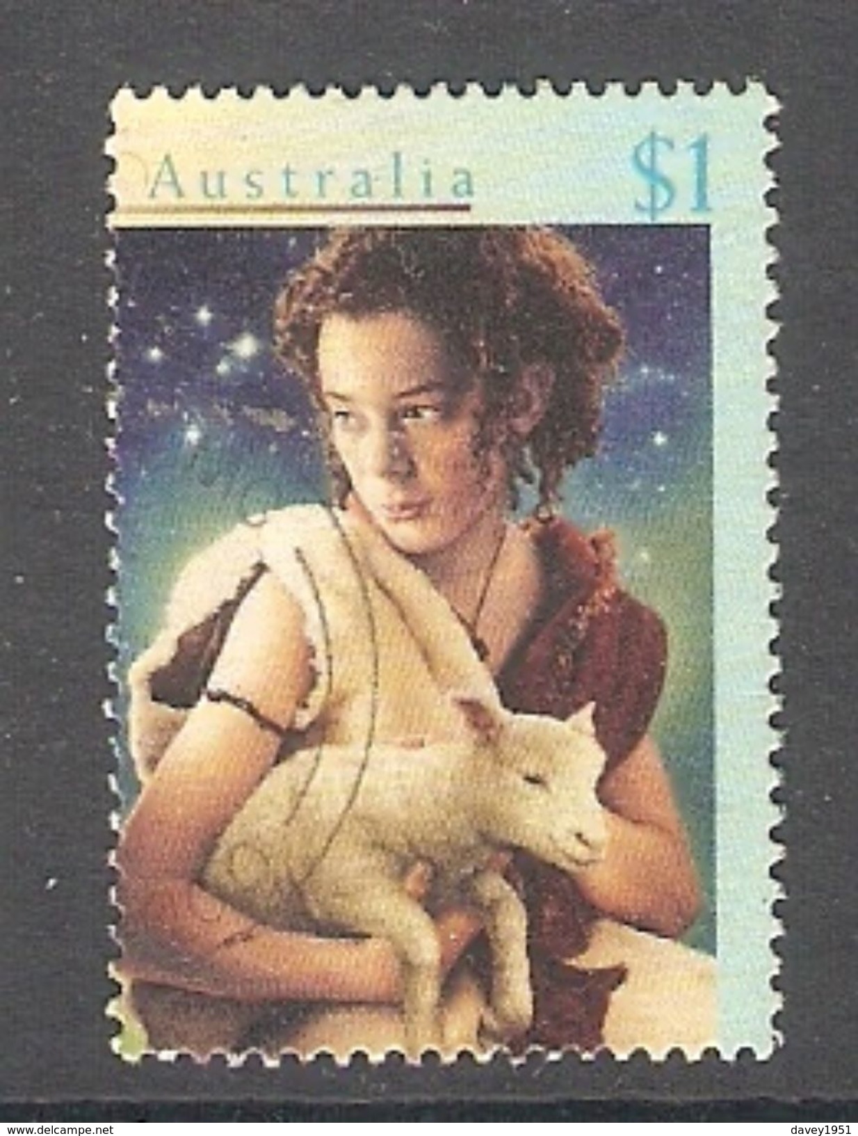 005127 Australia 1996 Xmas $1 FU - Used Stamps