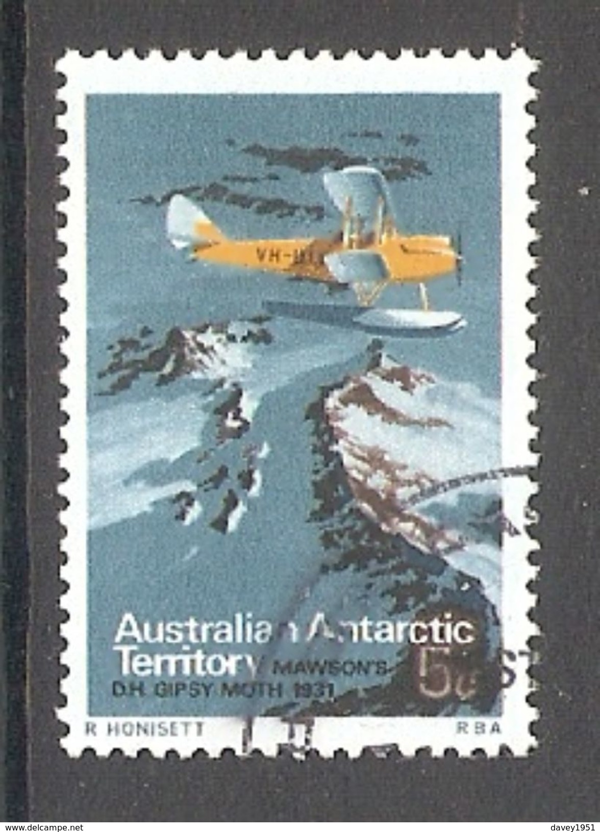 005129 Australian Antarctic Territory 1973 5c FU - Used Stamps