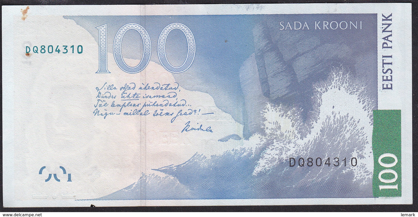 Estonia 100 Krooni  2007 P88 XF - Estonia