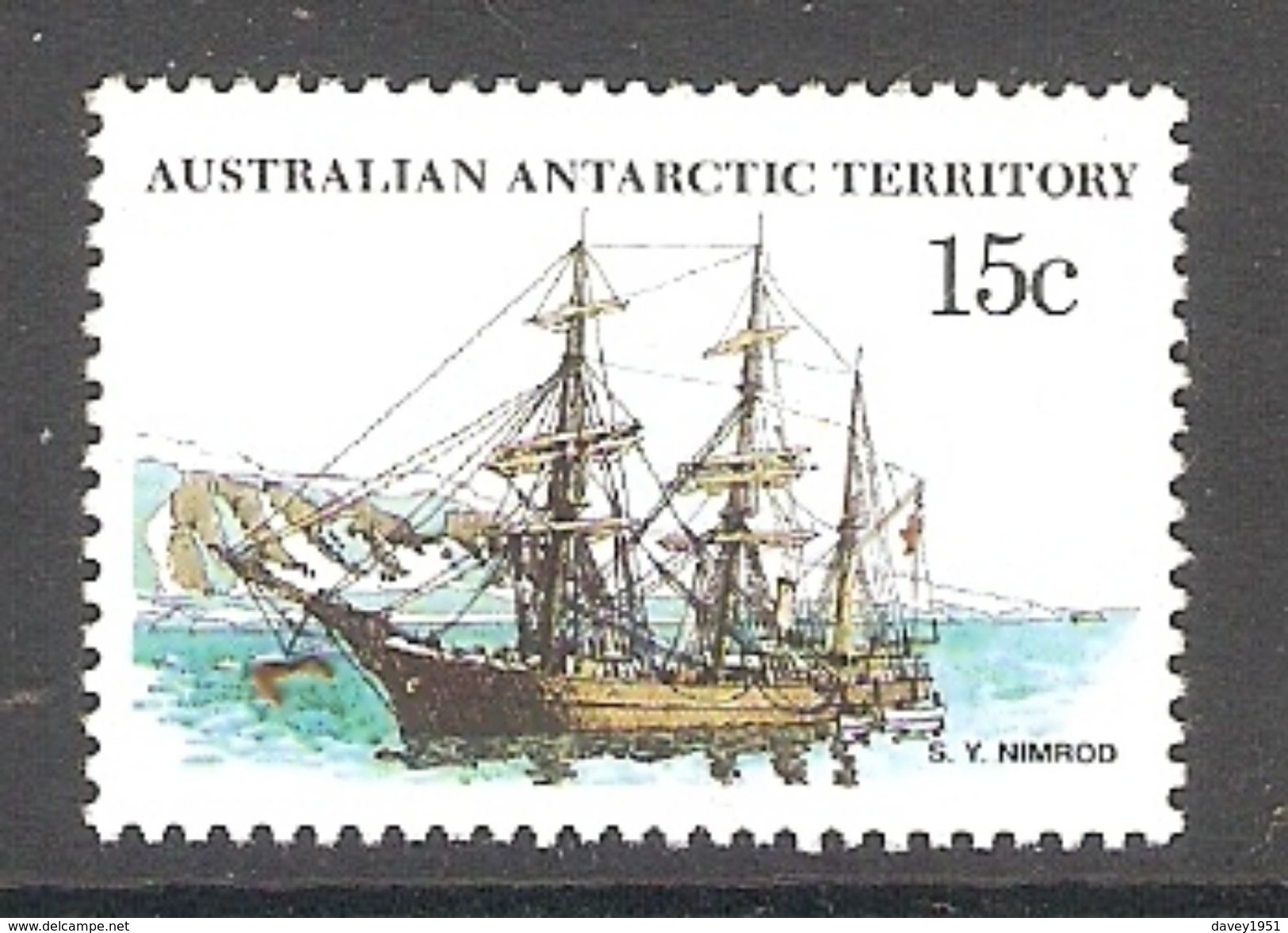 005130 Australian Antarctic Territory 1979 15c MNH - Unused Stamps