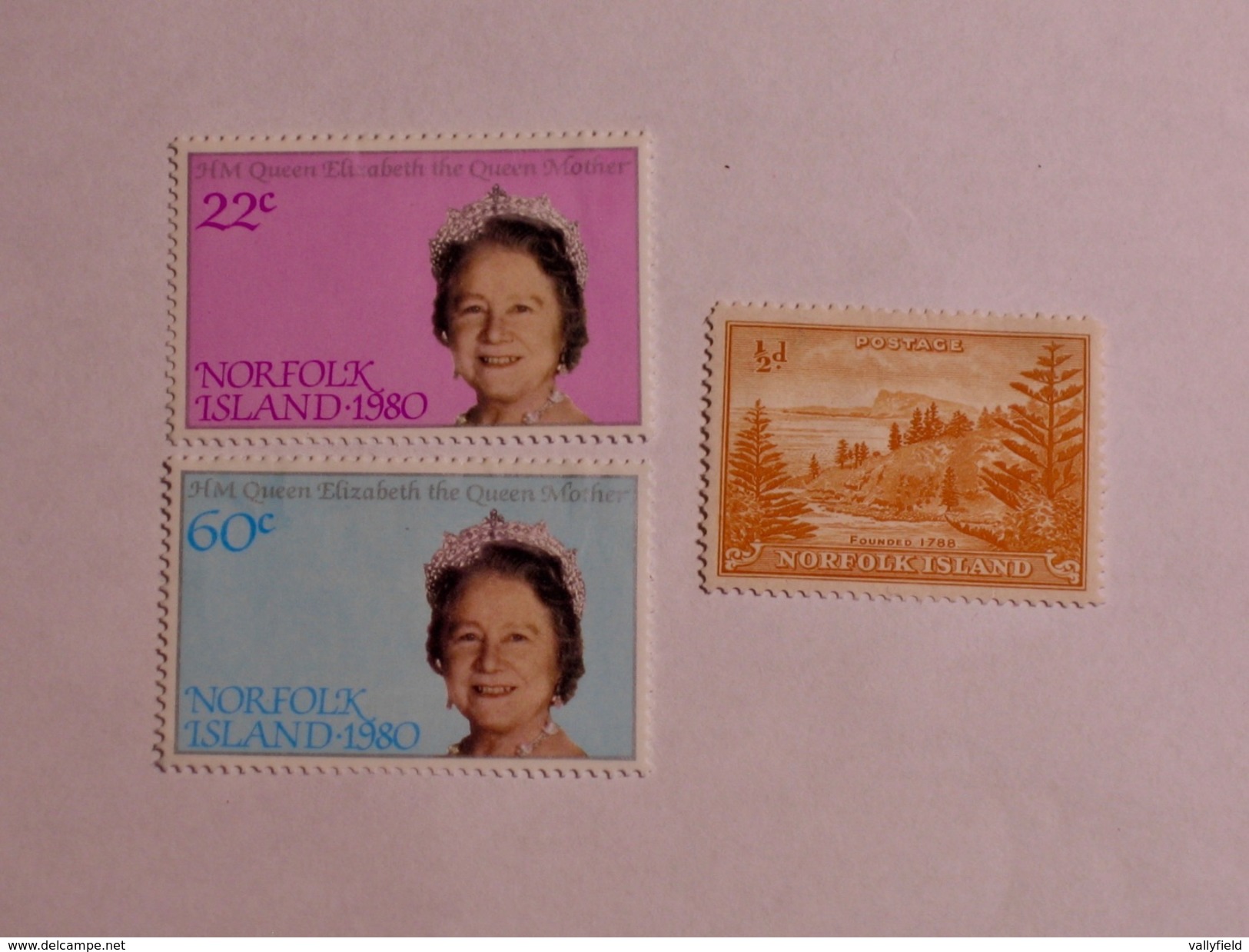 ILE NORFOLK  1980   LOT# 1 - Norfolk Island