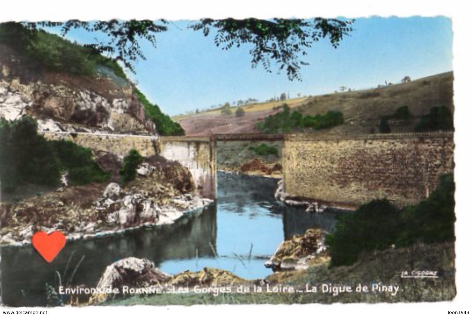 16402-LE-42-Environ De ROANNE-Les Gorges De La Loire-La Digue De Pinay - Roanne