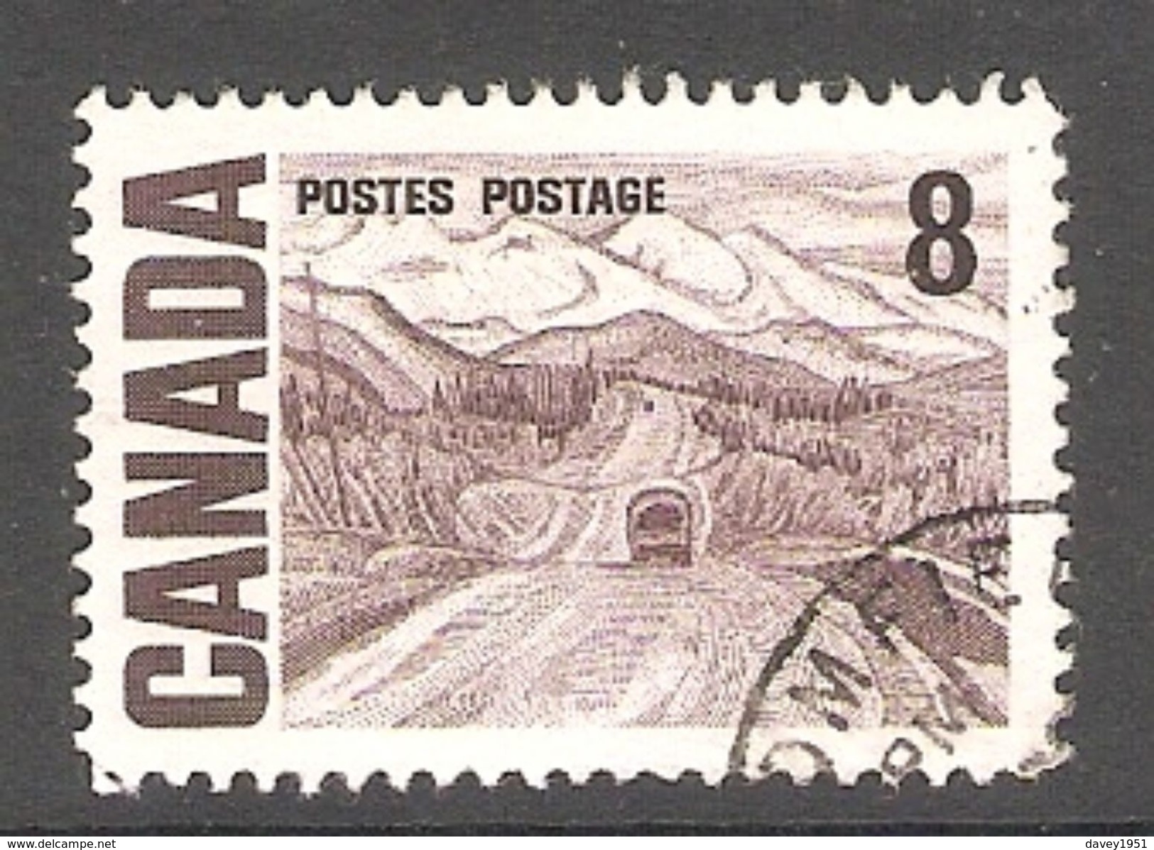 005140 Canada 1967 8c FU - Used Stamps