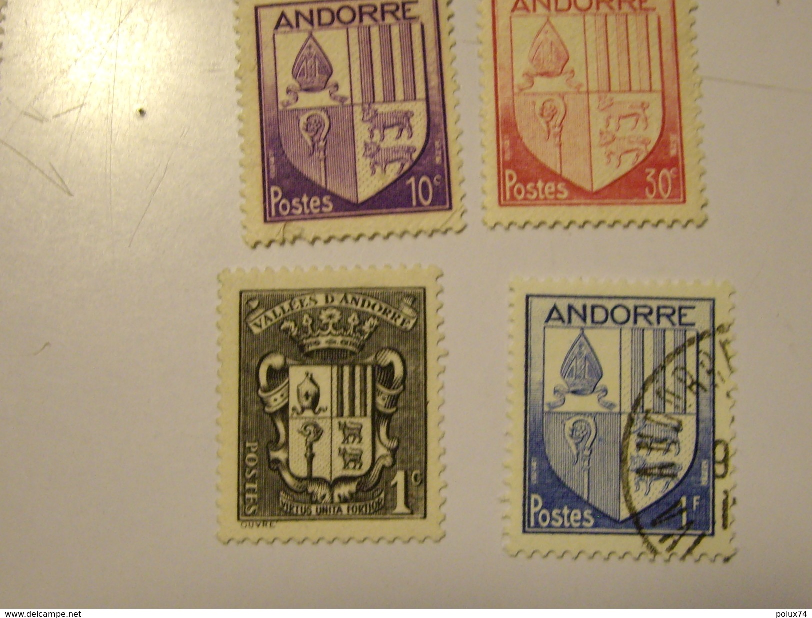 ANDORRE  Stamp Neuf  SG - Used Stamps