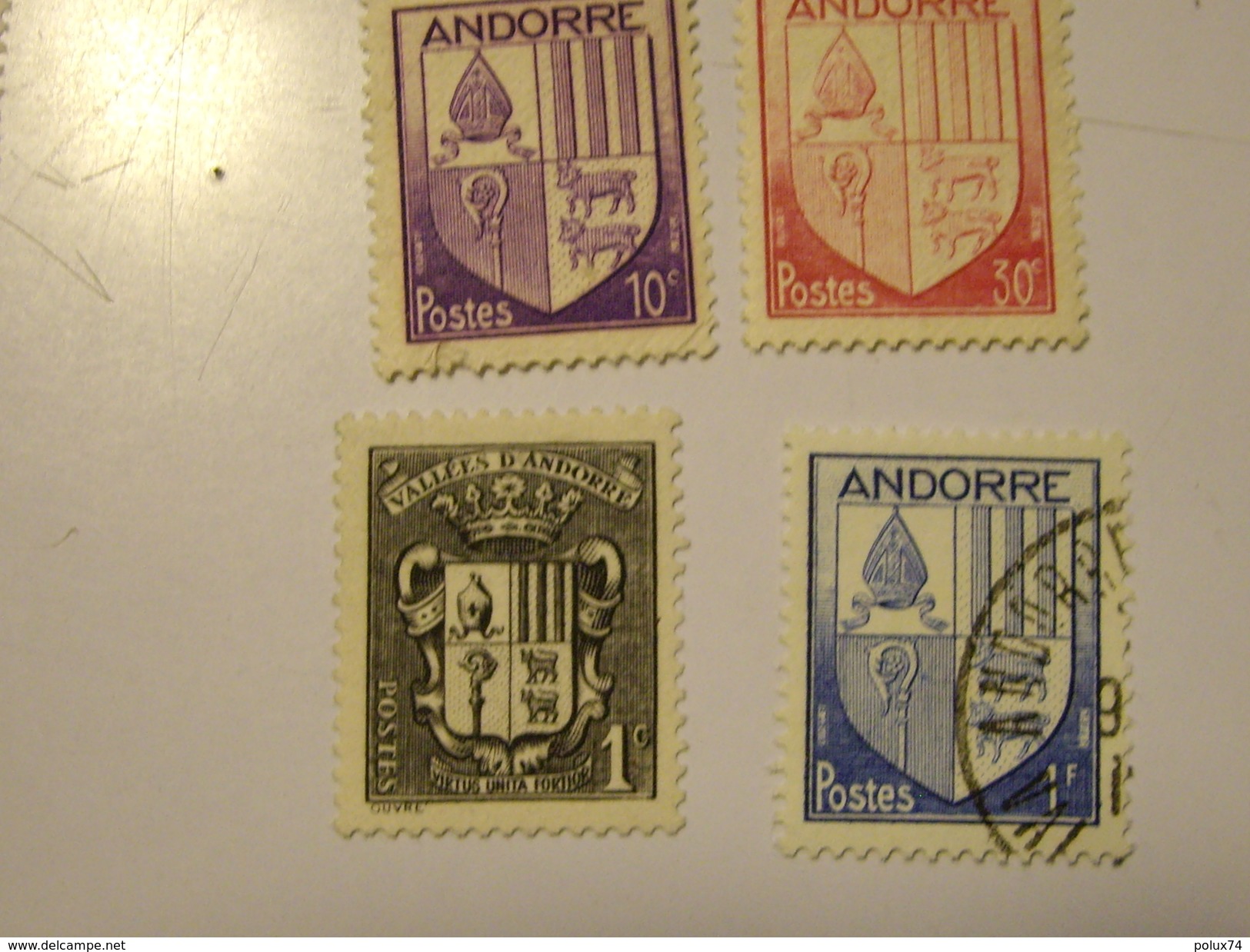 ANDORRE  Stamp Neuf  SG - Oblitérés