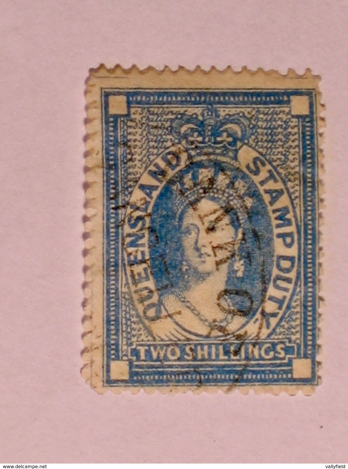 QUEENLAND  1872-73   LOT# 1 - Oblitérés