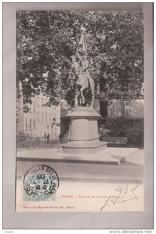 CPA - Nancy (54) - Statue De Jeanne D'Arc - Nancy