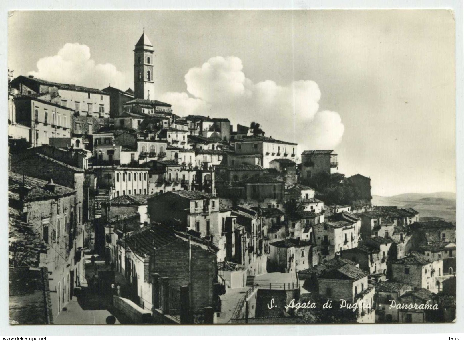 S.Agata Di Puglia (Foggia) - Panorama - Viaggiata1967 - Foggia