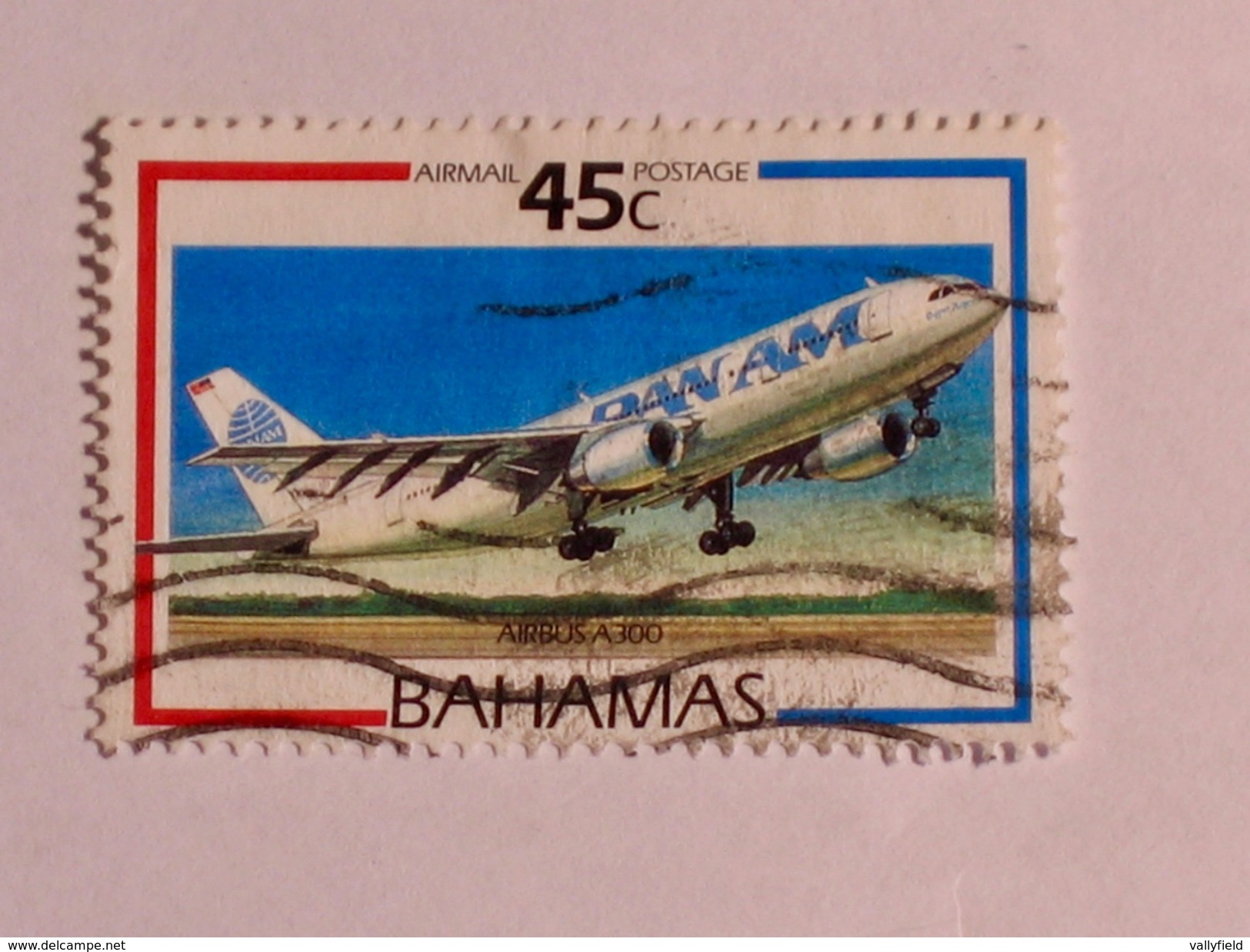 BAHAMAS  1987  L0T# 27  AIRCRAFT - Bahamas (1973-...)