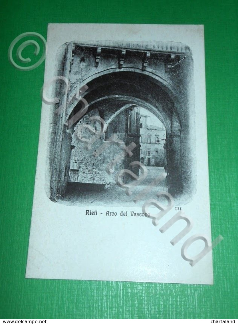 Cartolina Rieti - Arco Del Vescovo 1915 Ca - Rieti