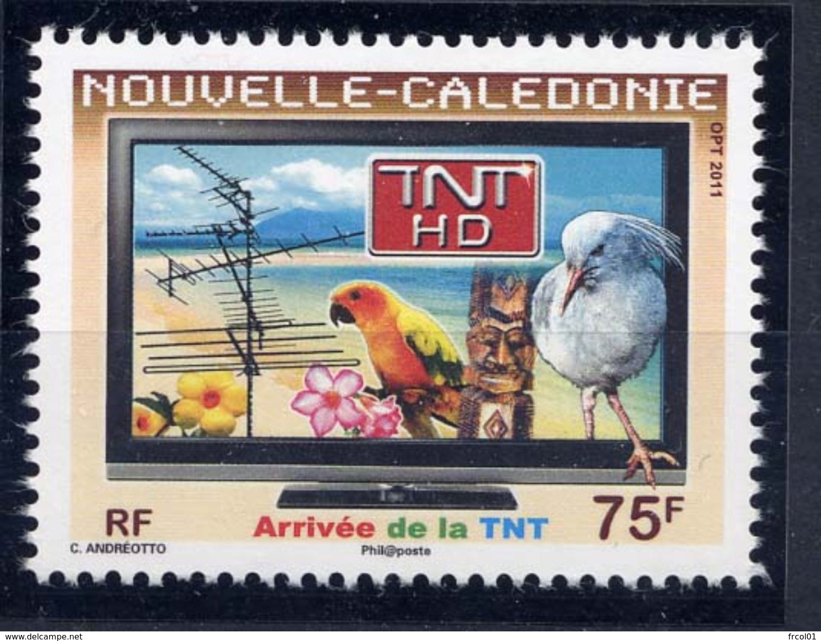 Nouvelle Calédonie, Yvert 1122, MNH - Unused Stamps