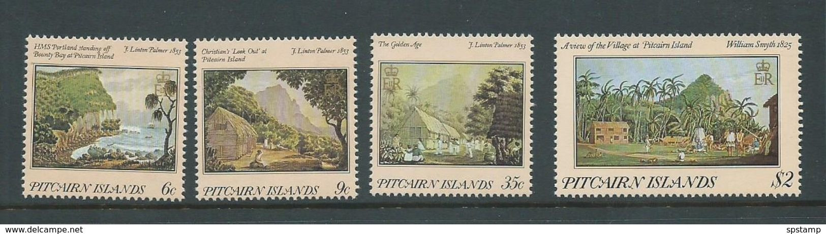 Pitcairn Islands 1985 Paintings Set Of 4 MNH - Pitcairninsel