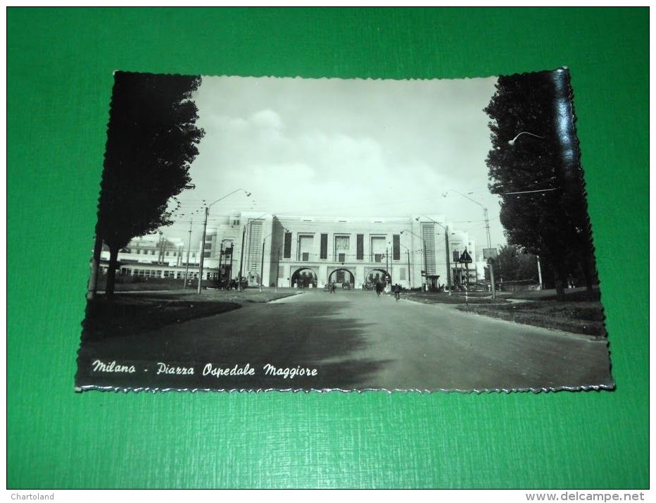 Cartolina Milano - Piazza Ospedale Maggiore 1950 Ca - Milano