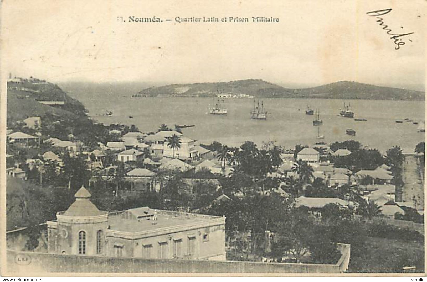 A-17.6679 :  NOUMEA QUARTIER LATIN ET PRISON MILITAIRE - Nouvelle Calédonie