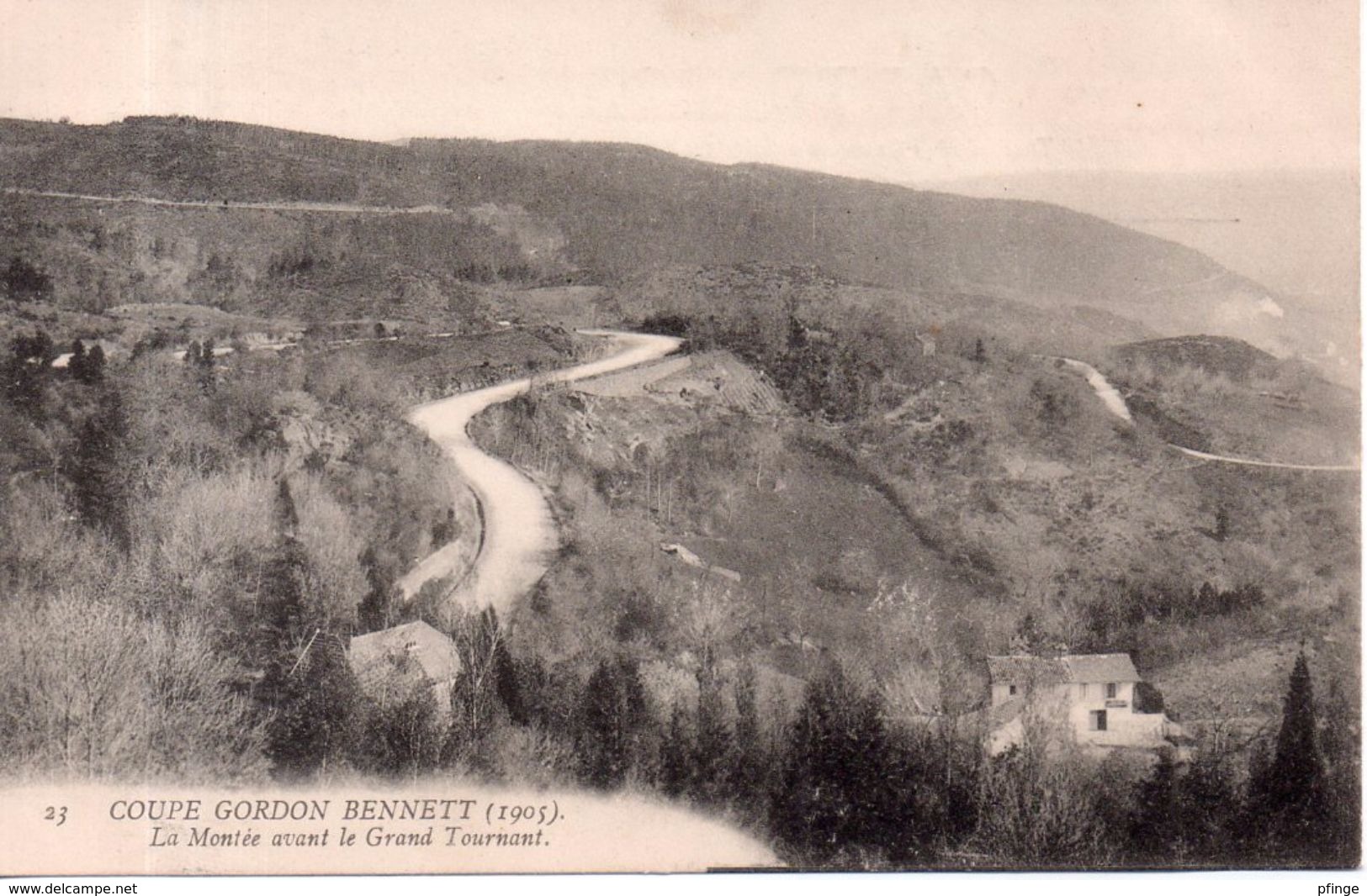 Coupe Gordon Bennett (1905) - La Montée Avant Le Grand Tournant - Other & Unclassified