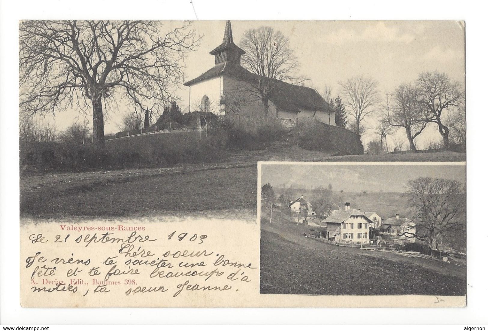 16943 - Valeyres Sous Rances Eglise - Rances