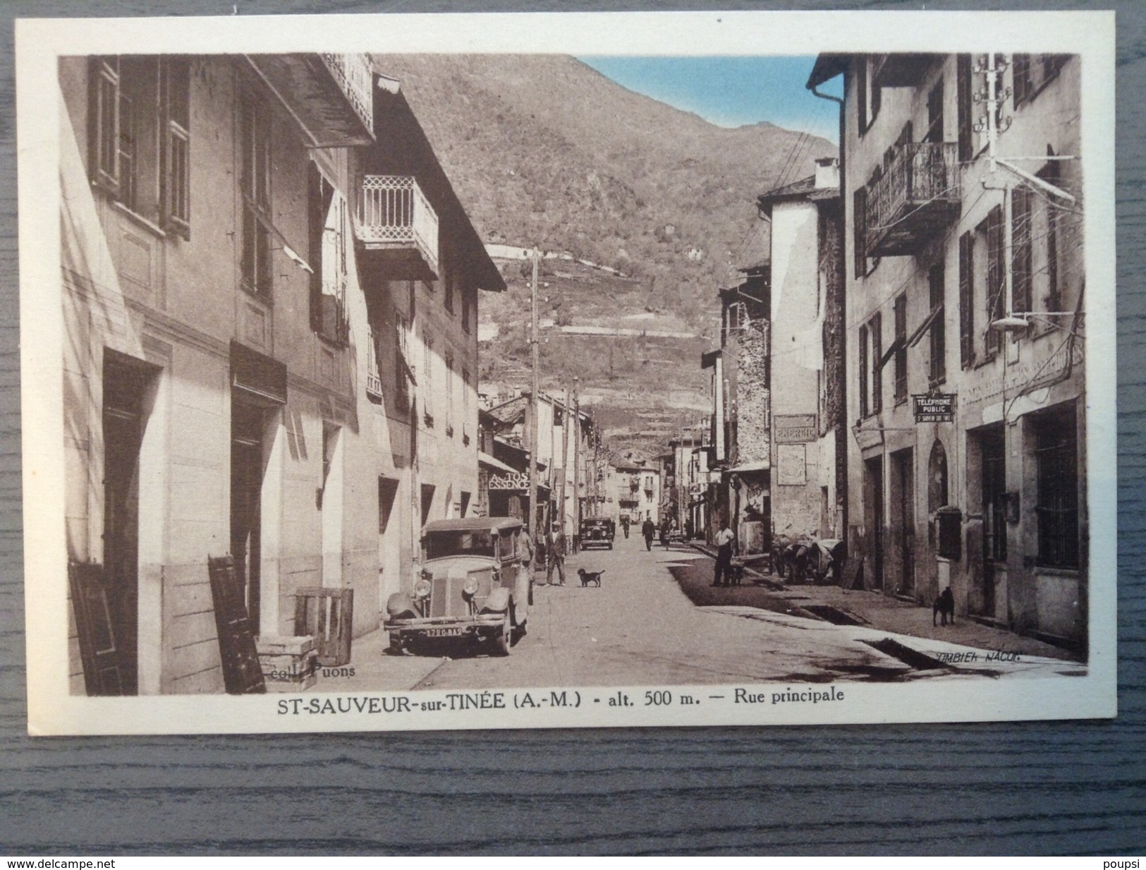 SAINT SAUVEUR SUR TINEE Rue Principale - Autres & Non Classés