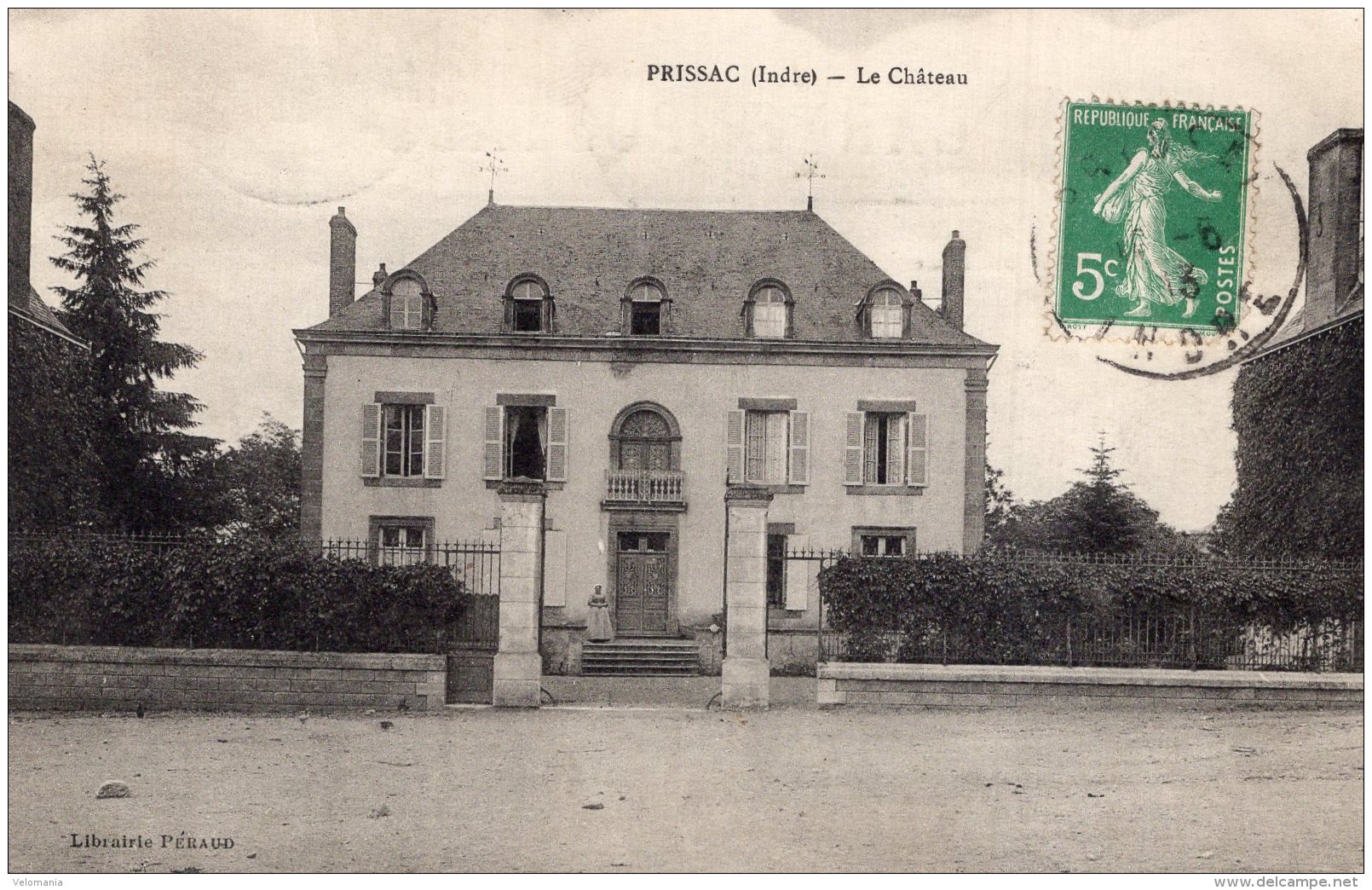 V10586 Cpa 36 Prissac - Le Château - Autres & Non Classés