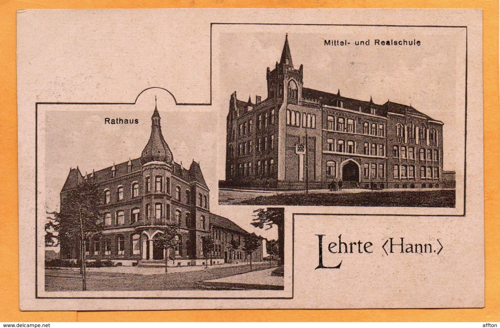 Lehrte 1920 Postcard - Lehrte