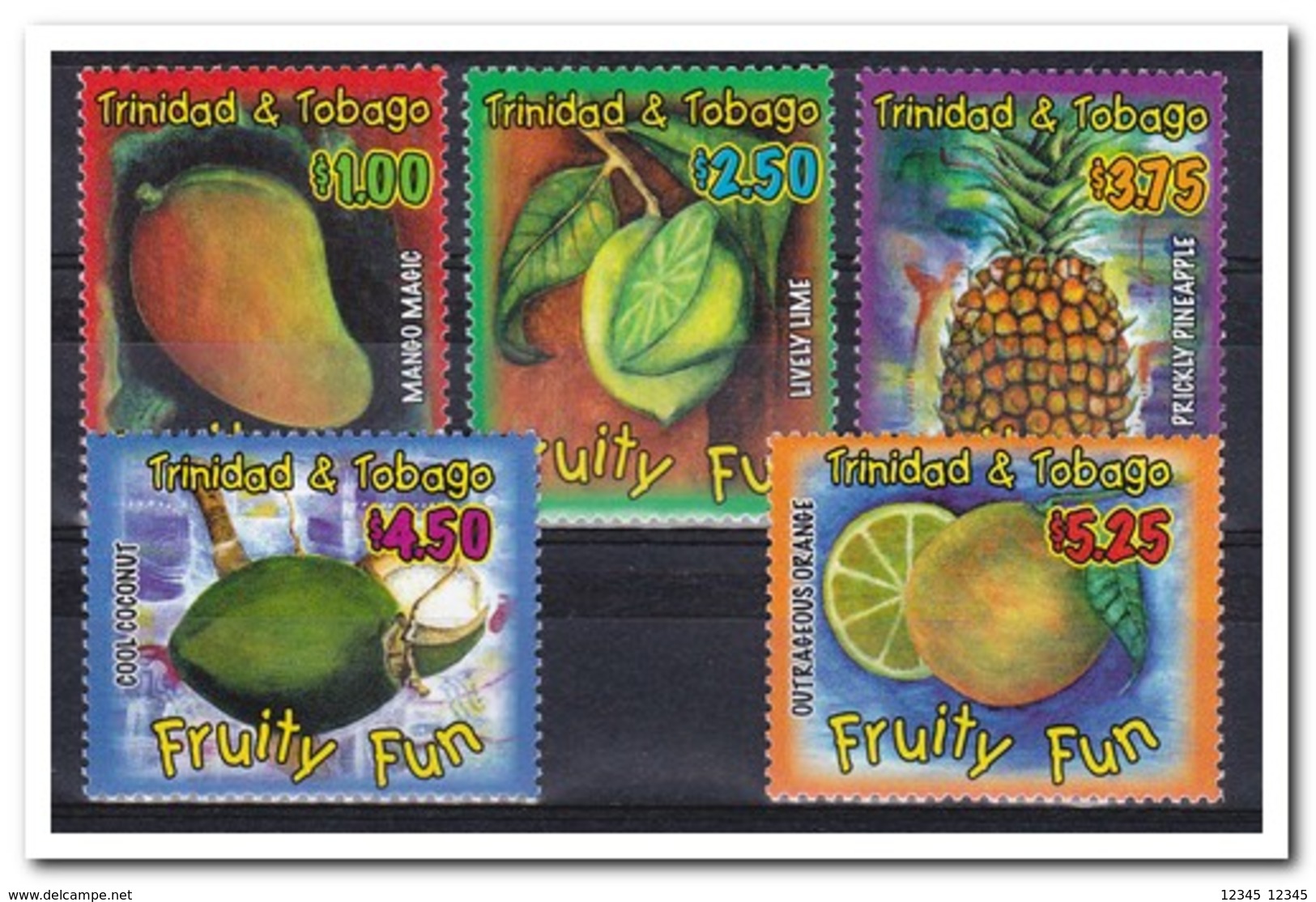 Trinidad & Tobago 2004, Postfris MNH, Fruit - Trinidad & Tobago (1962-...)