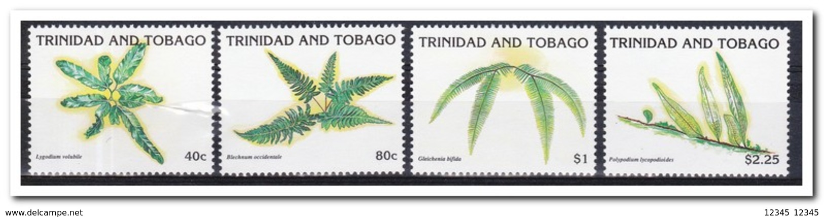 Trinidad & Tobago 1991, Postfris MNH, Plants - Trinidad En Tobago (1962-...)