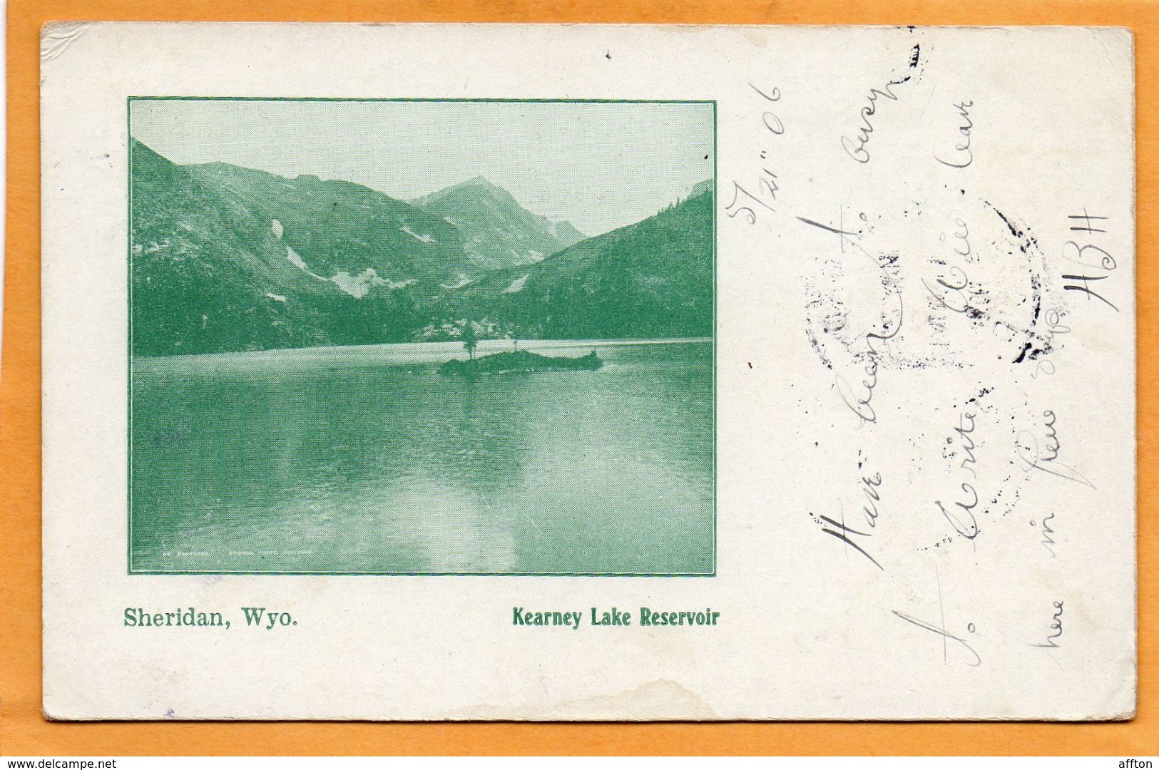 Sheridan Wyo 1906 Postcard - Sheridan