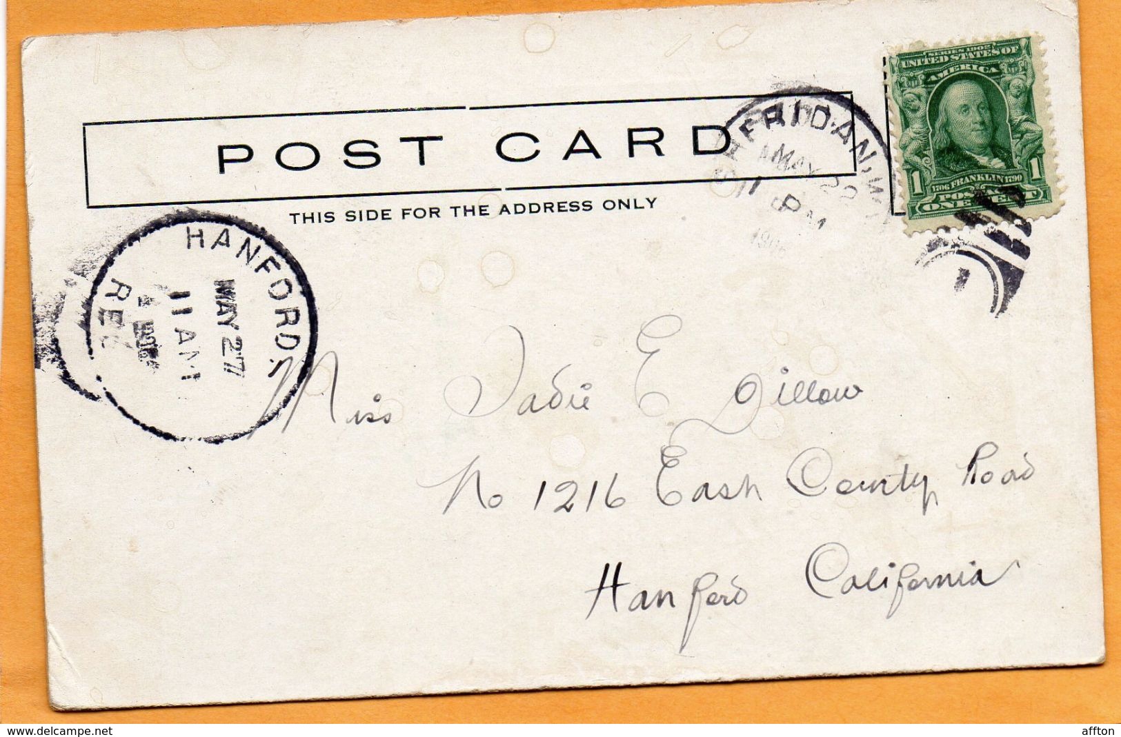 Sheridan Wyo 1906 Postcard - Sheridan