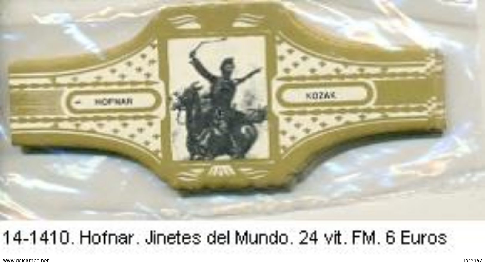 Vitolas Hofnar. Jinetes Del Mundo . FM (ref. 14-1410) - Vitolas (Anillas De Puros)