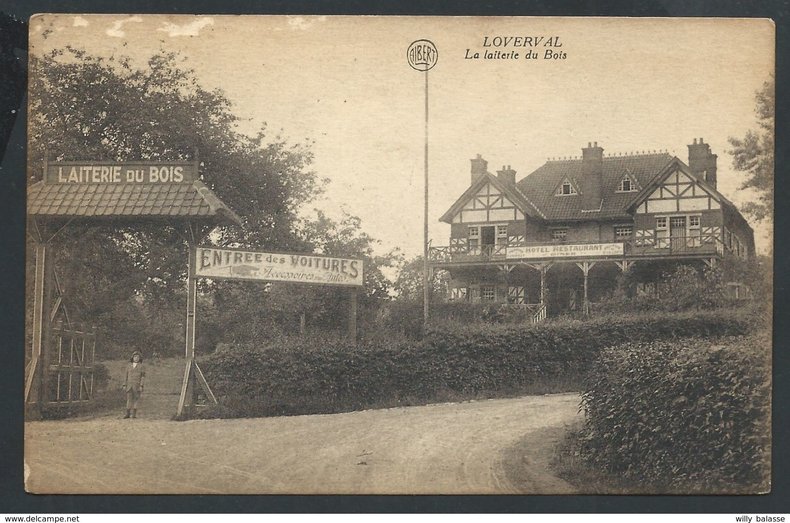 +++ CPA - LOVERVAL - La Laiterie Du Bois    // - Gerpinnes