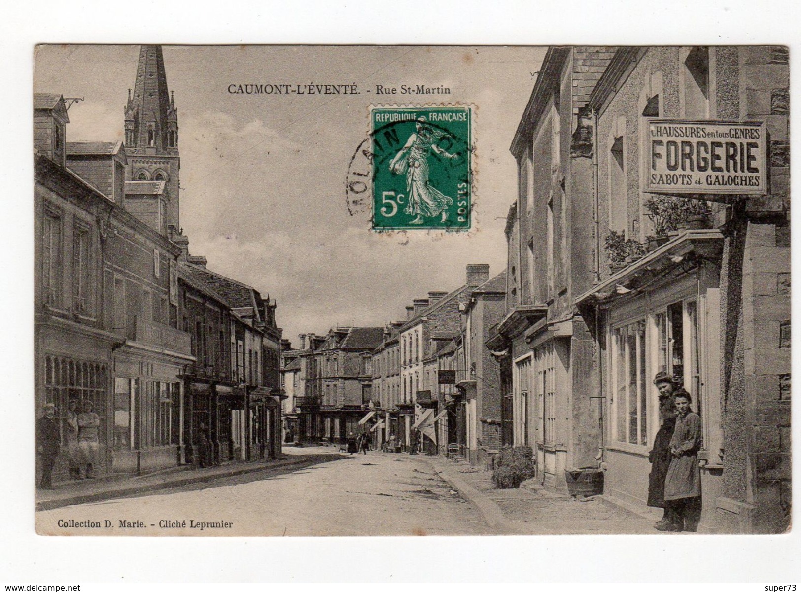 Caumont L'Eventé - Rue St Martin , Forgerie  - 14 - - Autres & Non Classés