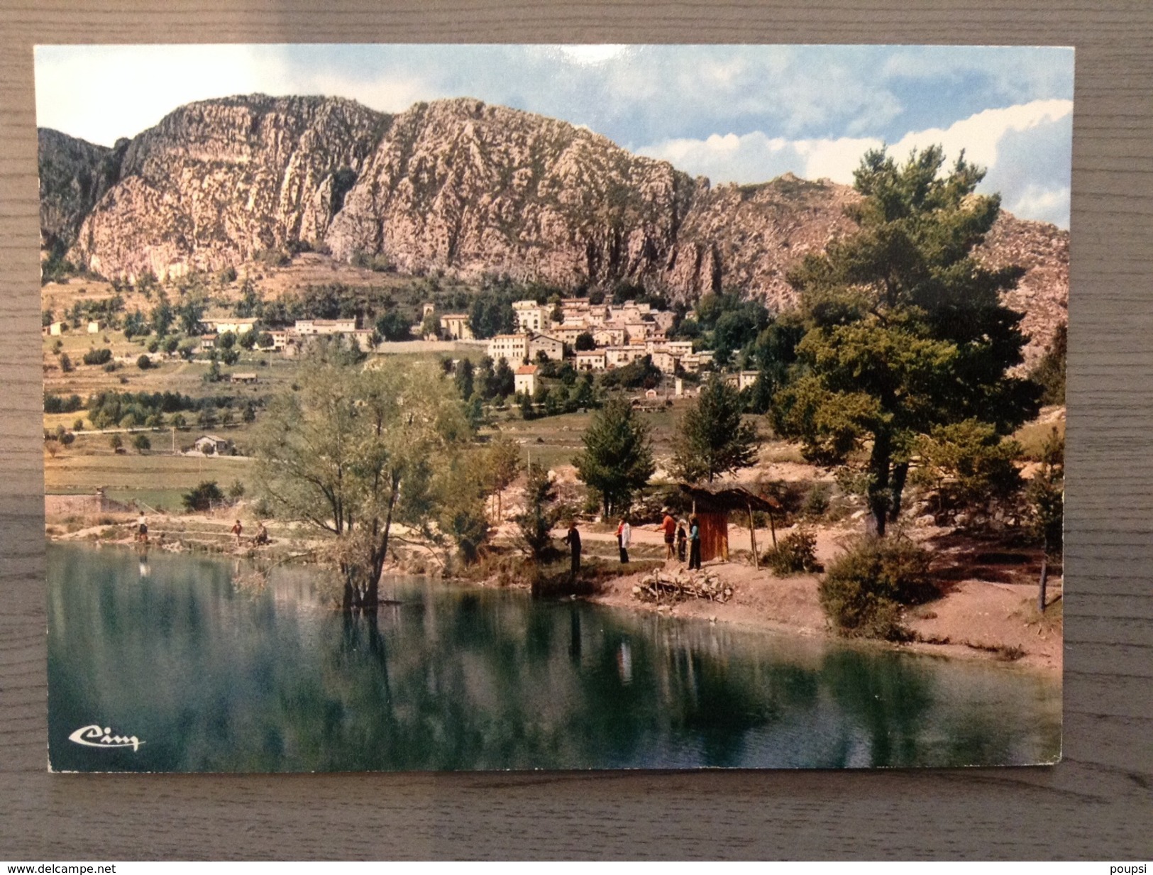 SAINT AUBAN Vue Générale ,vue Du Lac - Autres & Non Classés