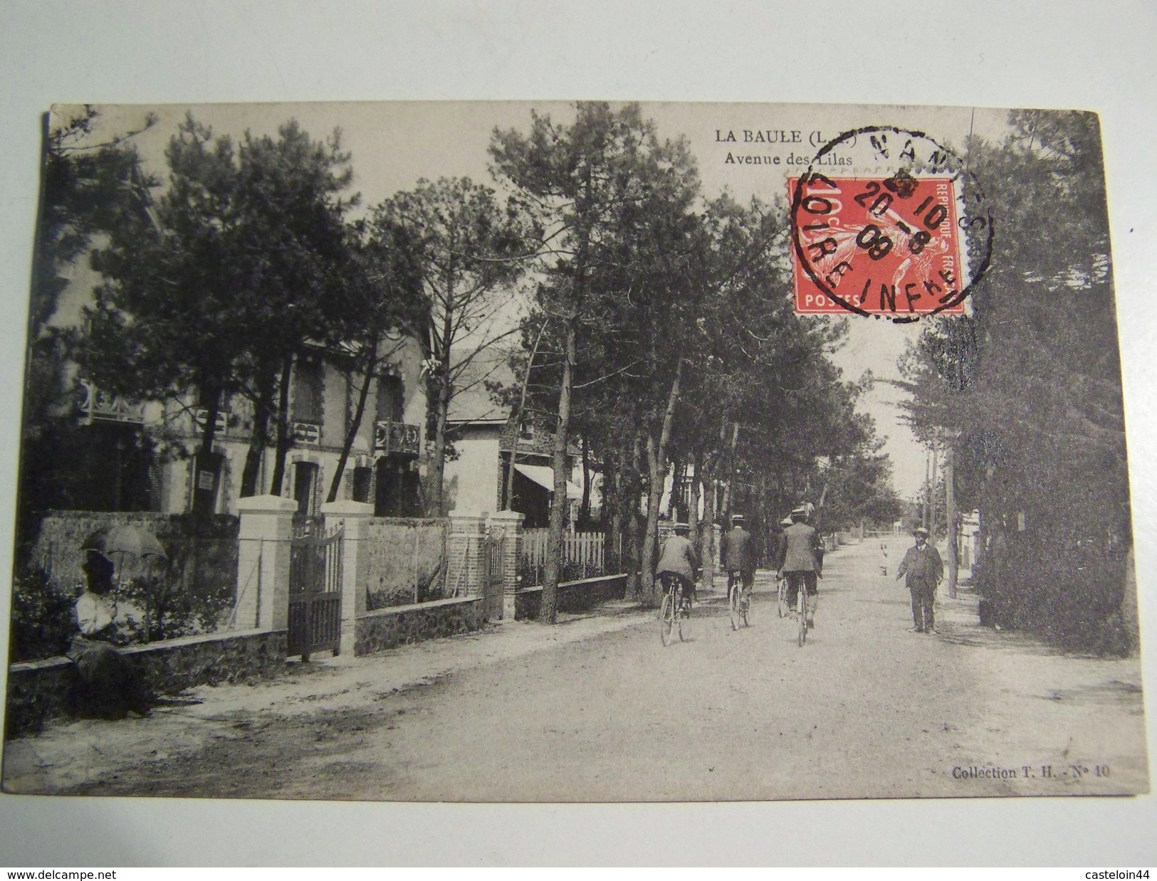 T34  LA BAULE  Avenue Des Lilas 1909 - La Baule-Escoublac
