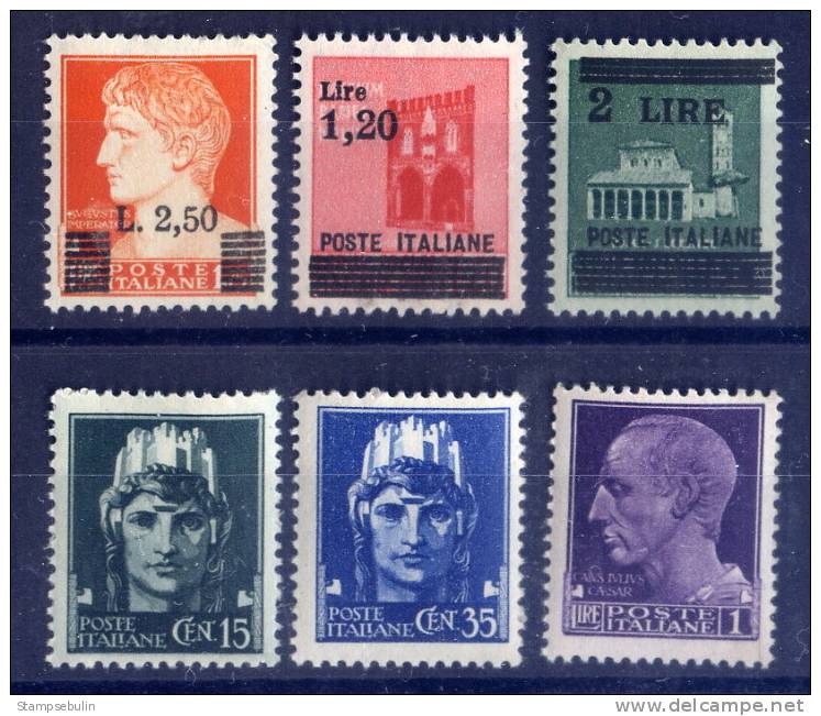 1945 ORDINARI  2 COMPLETE SET  + 1 MNH ** - Neufs